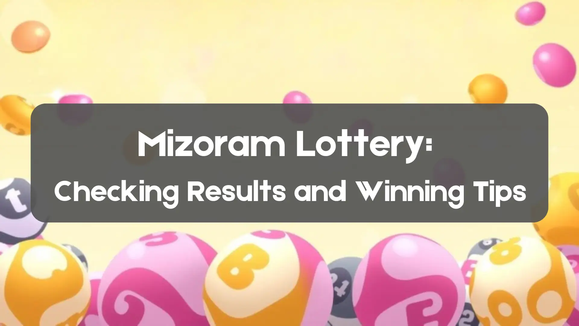 Mizoram Lottery results