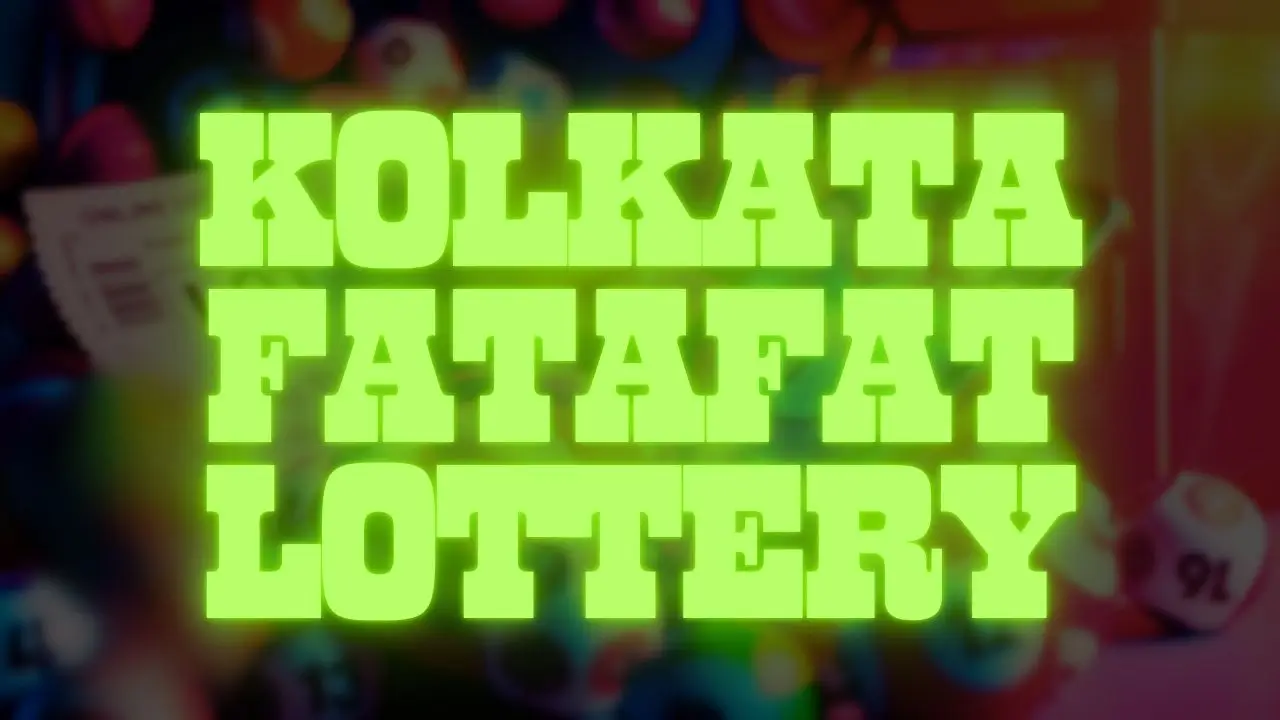 kolkata fatafat lottery